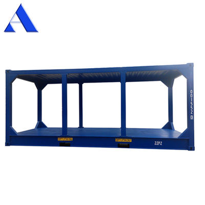 Gemakkelijke en mobiele 20ft aangepaste scheepvaartcontainerframes met Corten staal of gegalvaniseerd materiaal