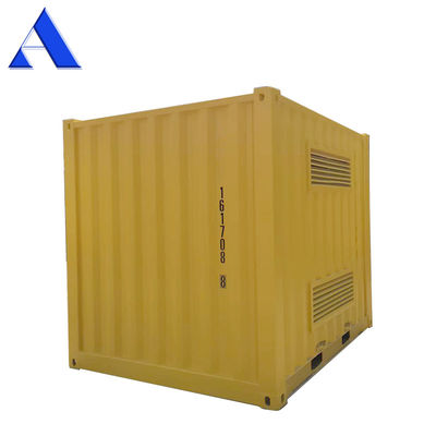 10ft staal rooster gebundeld vloer geventileerde sluiter droogcontainer voor gevaarlijke goederen opslag scheepvaartcontainers