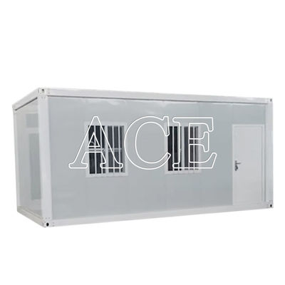 1 deur 3m 6m 7m lengte snel gemaakt eenvoudig bouwen montage 20ft flat pack container huis kantoor met optionele toilet en douche