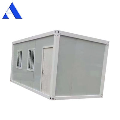 1 deur 3m 6m 7m lengte snel gemaakt eenvoudig bouwen montage 20ft flat pack container huis kantoor met optionele toilet en douche