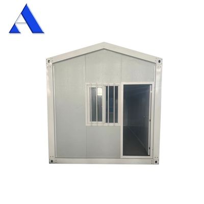 20ft Verplaatsbare prefab modulaire kantoorstructuur Flat Pack Shipping Container House Simple Modern Style Steel Corner Casting