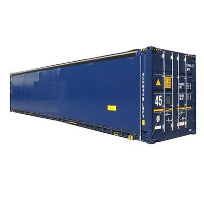 12192 x 2550 x 2896 mm Hoog Kubus 40ft Container met PVC-gordijn