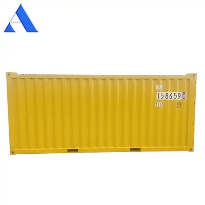 Op maat gemaakte DNV 2.7-1 Standaard 20ft HC droogcontainer 20 voet hoge kubus offshorecontainer met 2 zijdeuren Capaciteit 33.5 CBM