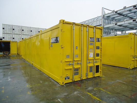 40ft Offshore Container DNV 2.7-1 Standaard 40 voet droogcontainer voor KSA VAE Corten Steel Customized Logo en 4 Legs Sling