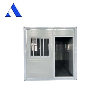 Snel installeerbaar opvouwbaar opvouwbaar 20ft 6m Flat Rack Storage Container House met Sandwich Panel