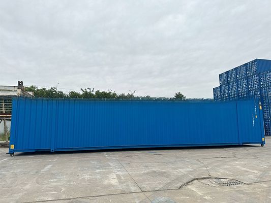 108 CBM Capaciteit Dubbele deur 6mm Stalen vloer 2591mm Breedte trailer en spoorweg 53ft Lengte 53 voet Shipping Container