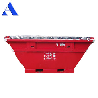 3789mm Lengte 6,5 CBM DNV Standaard staal Offshore afval Skip Onshore afvalcontainer Transport voor afvalverwijdering