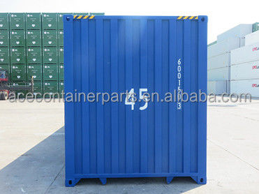 Hoge kubus 45ft Hard Top Open Top Shipping Container Maximale lading van 24980kg voor grootschalige scheepvaart