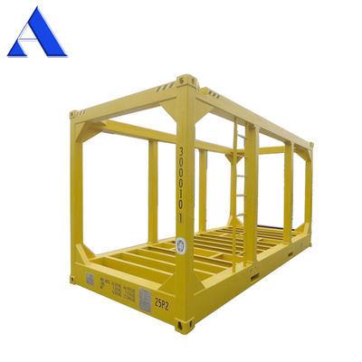 Staalvloer DNV 2.7-1 20ft hoog kubus Offshore Lifting Frame Capaciteit 30.8 CBM Gas- en olieboor