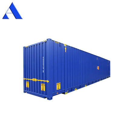 48ft hoge kubus droog vrachtcontainers Maximaal bruto gewicht 30480KGS Toegelaten stapelgewicht 192000KGS Corten staal