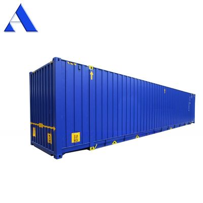 48ft hoge kubus droog vrachtcontainers Maximaal bruto gewicht 30480KGS Toegelaten stapelgewicht 192000KGS Corten staal