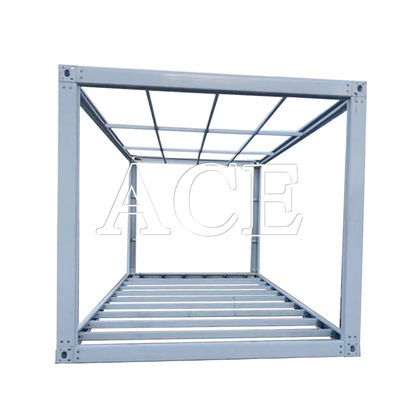 Corten-A SPA-H Hoofdstaalstructuur 6x3x2.8 Meter 20ft gegalvaniseerd licht staal Flat Pack Prefab Huis Modulair Huis Kamer Container Frame