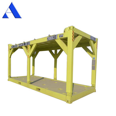 20ft hoog kubus offshore frame DNV 2.7 standaard droge container voor vracht en externe afmetingen van 6058 x 2438 x 2896 mm