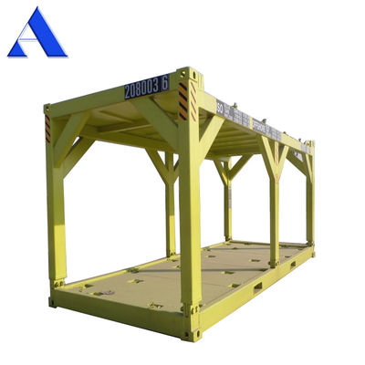 20ft hoog kubus offshore frame DNV 2.7 standaard droge container voor vracht en externe afmetingen van 6058 x 2438 x 2896 mm