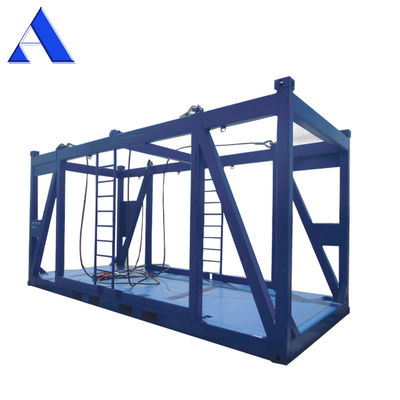 20ft hoog kubus offshore frame DNV 2.7 standaard droge container voor vracht en externe afmetingen van 6058 x 2438 x 2896 mm