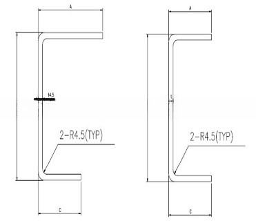 Verzendcontainer reserveonderdelen onderste steunbalk Corten staal 4,0 mm 4,5 mm Container kruislid voor containeronderdelen