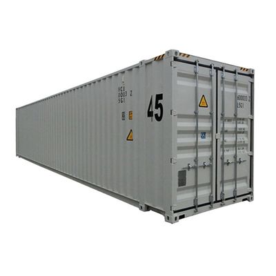 Gepersonaliseerde kleur 45ft hoge kubus HC scheepvaartcontainer voor zeetransport CSC certificaat en sterke staalconstructie