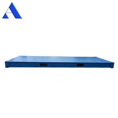 20ft zware staalvloer Containerplatform voor maximale lading 45000kg en 30 cbm Capaciteit