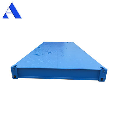 20ft zware staalvloer Containerplatform voor maximale lading 45000kg en 30 cbm Capaciteit