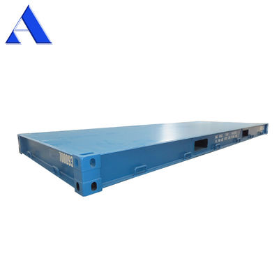 20ft zware staalvloer Containerplatform voor maximale lading 45000kg en 30 cbm Capaciteit