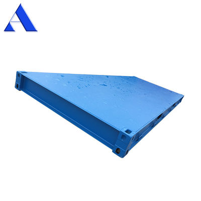 20ft zware staalvloer Containerplatform voor maximale lading 45000kg en 30 cbm Capaciteit