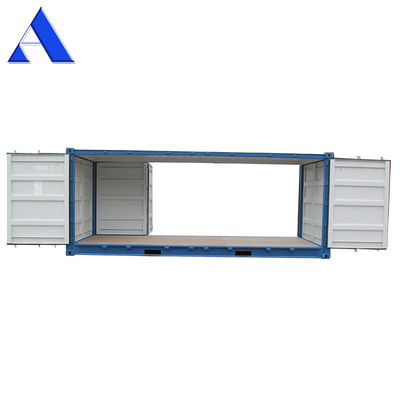 20ft Volledig zijdelingse openingen droog vrachtcontainer Scheepvaartcontainer Sperrvloer Interne afmetingen l x W x H mm 5898 x 2352 x 2393 mm