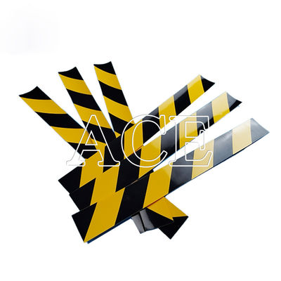 Aanvaardbaar Zebra-merk Gewichtsverhoging Driehoek Waarschuwing Verzendcontainer Dekal Sticker Containeronderdelen en accessoires