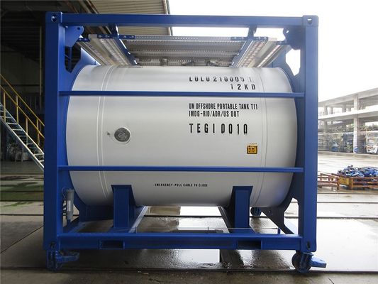 Offshore olie- en gasplatform goedgekeurd CSC gecertificeerd DNV 2.7-1 Standard 10ft offshore tankcontainer met CSC-certificering
