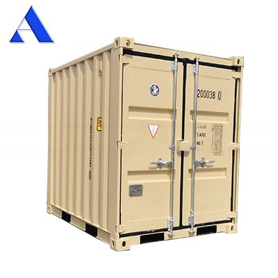 6ft x 8ft Containers Dry Storage Containers Externe afmetingen 1960 x 2438 x 2591 mm Draagbare vrachtopslag