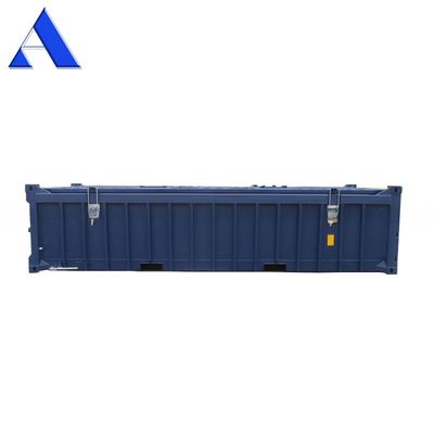 Container met een hoge capaciteit van 20 voet open bovenste halve hoogte met een harde opening en een houten of stalen vloer met een capaciteit van 14,5 CBM