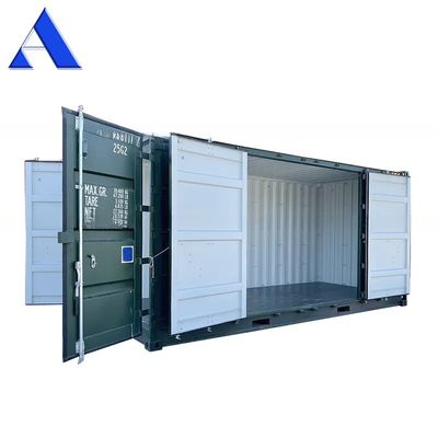 20ft hoge kubus zijde deur opening scheepvaartcontainer met aangepast logo en EPDM deurpakking