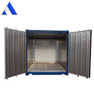 10ft van roestvrij staal Offshore Reefer Accommodation Container DNV gecertificeerd met Thermo King koelingseenheid