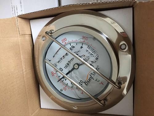 20' lengte dubbele schaal -40C tot 160C thermometer voor ISO tankcontainer reserveonderdelen van duurzaam kunststof en materiaal