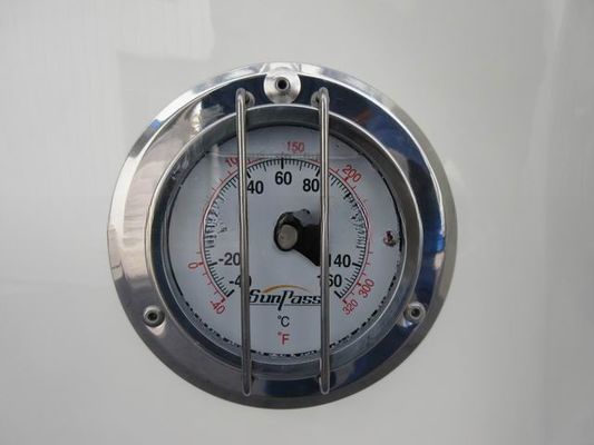 20' lengte dubbele schaal -40C tot 160C thermometer voor ISO tankcontainer reserveonderdelen van duurzaam kunststof en materiaal