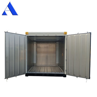 10ft offshore koelcontainer CSC/BV certificaten gemaakt van staal en aluminium met aluminium T-bar vloer