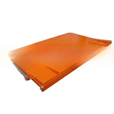 Tafelgrootte 2000x2200mm gegalvaniseerd en roestvrij staal mobiele laaddockbalkon voor vorkheftruck