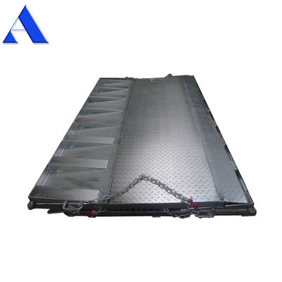 Tafelgrootte 2000x2200mm gegalvaniseerd en roestvrij staal mobiele laaddockbalkon voor vorkheftruck