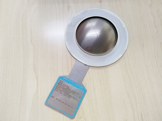 Aanpasbare platte scheurplaat voor de olie- en gasindustrie Nominale diameter van 2 tot 40&quot; DN 50 tot 1000 316L