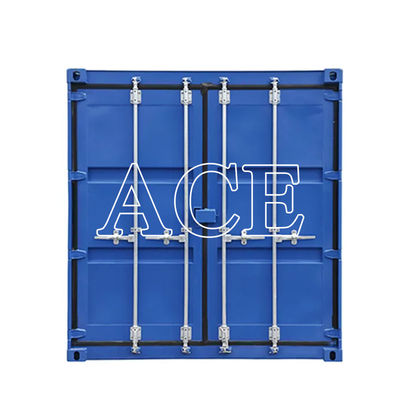20ft en 40ft Dry Cargo Shipping Container Achter- of zijdeuren Afgeronde oppervlakte Standaard Grootte Volgens uw vereiste