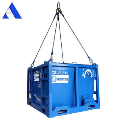 10 ton hefvermogen gegalvaniseerde sling kabel 4 poten offshore container stalen beklede draad touw sling DNV 2.7-1 standaard