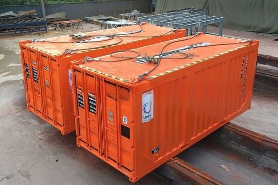 10 ton hefvermogen gegalvaniseerde sling kabel 4 poten offshore container stalen beklede draad touw sling DNV 2.7-1 standaard