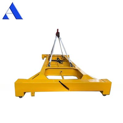 Gepersonaliseerde 35T semi-automatische 20ft container lift balk voor scheepvaartcontainers met sling en aanpasbare lading