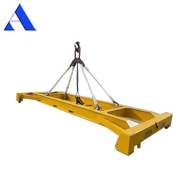 Gepersonaliseerde 35T semi-automatische 20ft container lift balk voor scheepvaartcontainers met sling en aanpasbare lading
