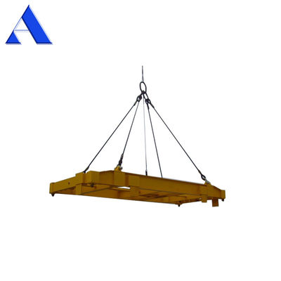 Gepersonaliseerde 35T semi-automatische 20ft container lift balk voor scheepvaartcontainers met sling en aanpasbare lading