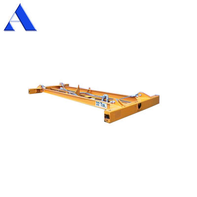 Gepersonaliseerde 35T semi-automatische 20ft container lift balk voor scheepvaartcontainers met sling en aanpasbare lading