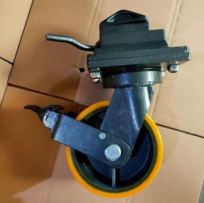 3 ton zware rollen ISO zeevaartcontainer rollen wielen draaiend in bouwmaterialen winkels en platen rollen