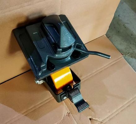 3 ton zware rollen ISO zeevaartcontainer rollen wielen draaiend in bouwmaterialen winkels en platen rollen
