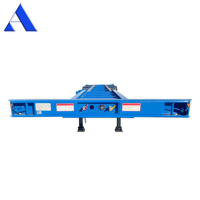 12R22.5 Linglong band 2 as 40ft 20ft scheepvaart chassis met gooseneck skeleton truck frame Semi-trailer container