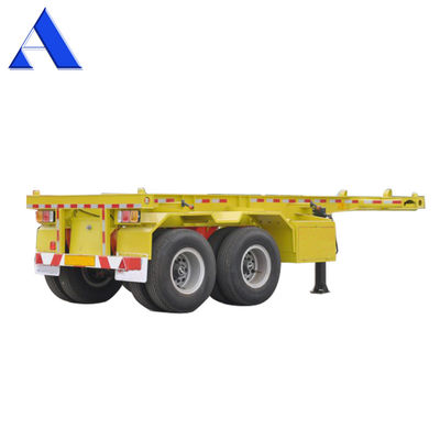 12R22.5 Linglong band 2 as 40ft 20ft scheepvaart chassis met gooseneck skeleton truck frame Semi-trailer container