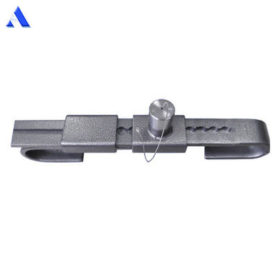 Beveiligingsdeursluis Barrier Seal Zwart 250 mm tot 445 mm en lage onderhoudsvereisten